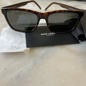 Saint Laurent SL318 002 Wayfarer Sunglasses